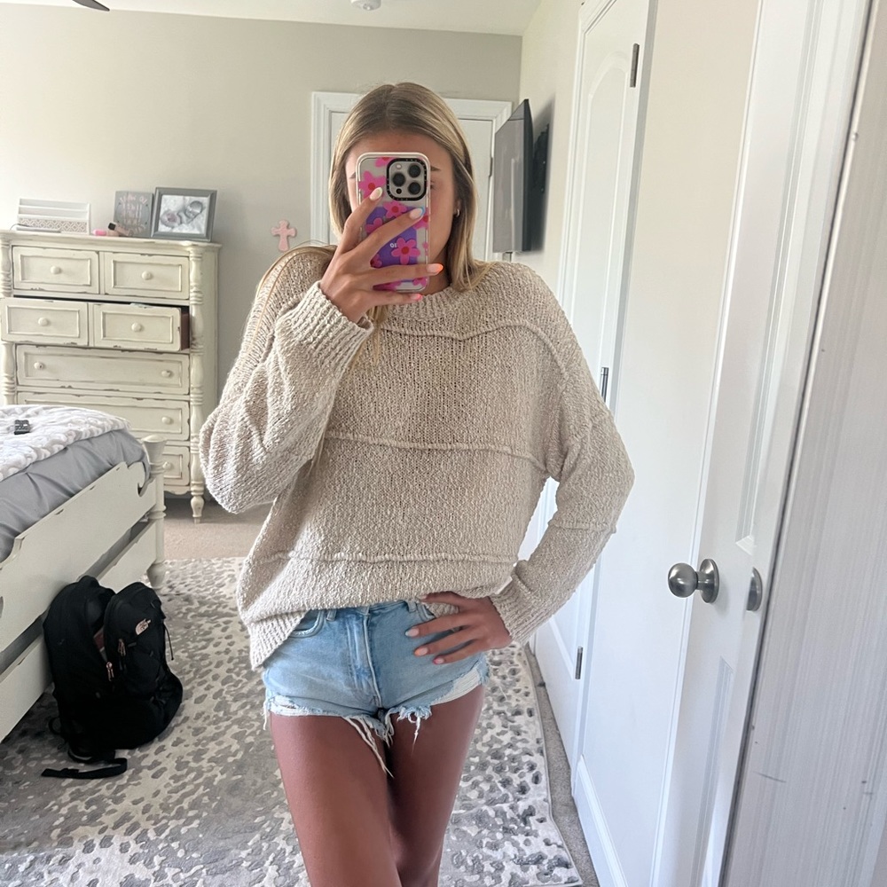 Tan Sweater